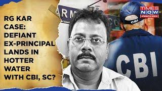 Kolkata: Sandip Ghosh Lands In Hotter Water? Ex RG Kar Principal 'Misled', CBI Tells SC| What Next