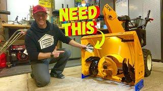 DON'T PLAN TO BUY A CUB CADET 3X SNOWBLOWER UNLESS YOU DO THIS! (Clog Reducer)