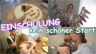 EINSCHULUNG | falsche Klasse | Torte | Schultüte | Familienvlog