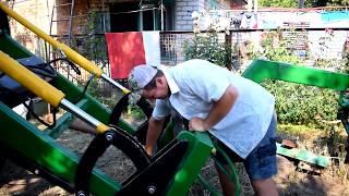 Фронтальний навантажувач (КУН) Делліф Стронг 1800 Знову в роботі