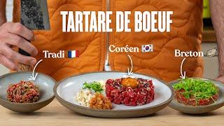 Comment faire un tartare de boeuf comme au resto ?! (3 versions)