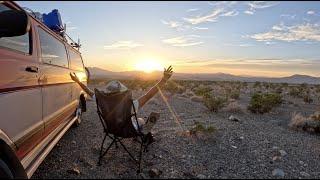 Vanlife In California | Camping ALONE In The DESERT