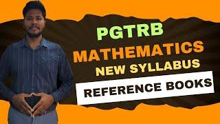 PGTRB MATHEMATICS | REFERENCE BOOKS FOR NEW SYLLABUS | MATHEASY ACADEMY