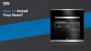 Beko | How to install your oven?