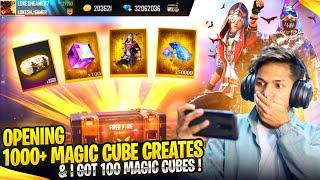 Opening 1000 Magic Cube Crates I Got 1000 Magic Cube  OMG Garena Free Fire