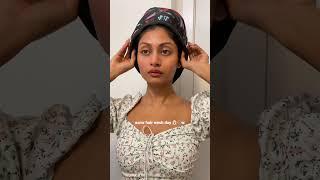 Hair Wash Day Routine #ASMR #haircareroutine