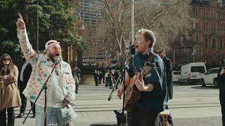 Teddy Swims Surprise Street Show - 'The Door' with Pace Randolph