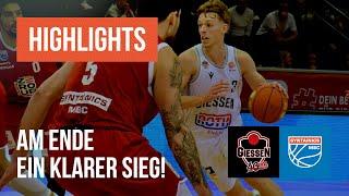 Am Ende ein klarer Sieg! GIESSEN 46ers - SYNTAINICS MBC - Highlights aus dem BBL Pokal