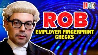 My boss is demanding my fingerprints [LBC Legal Hour]