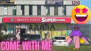 BSW Beauty Supply In Mississauga Come With Me #vlog #beautysupply #hair #shopping #walkthrough