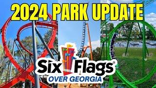 A Look Around Six Flags Over Georgia!