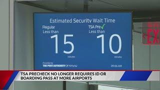 TSA Precheck no longer requires ID or Boarding pass at more airports