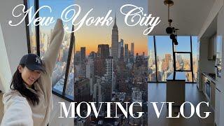 NYC moving vlog  moving into my new apartment + empty apt tour, a new chapter & reflecting on 2023