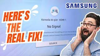 No Signal Error from HDMI connections Samsung TV || Here’s the Real Fix!