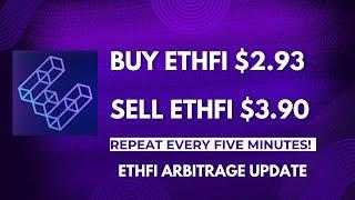 LIVE DEMO || BUY ETHFI TOKEN @ $2.93 AND SELL ETHFI TOKEN @ $3.90 || ETHFI ARBITRAGE