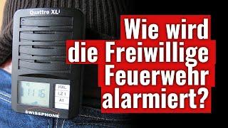 So läuft die Alarmierung  der Freiwilligen Feuerwehr  (Piepser, Sirene, App)