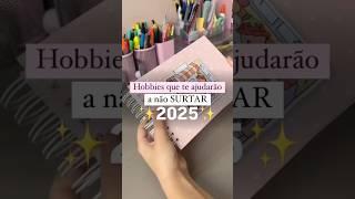 Links na BIO do Canal! Hobbies que te ajudarão a não surtar em 2025 #achadinhos #hobbies #colorir