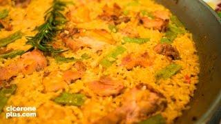 VALENCIAN PAELLA in Marina Ventura restaurant