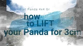 How to lift your Fiat Panda for extra 3cm height