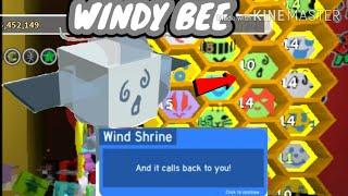 I Got the Windy Bee In Bee Swarm Simulator