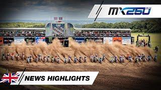 News Highlights EMX250 Race 2 | 2025 MXGP of Great Britain