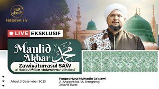 LIVE Maulid Akbar Majelis Zawiyaturrasul SAW  Habib Alwi bin Abdurrahman Al Habsyi 2023 | Nabawi TV