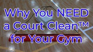 How to Use a Court Clean™ on Your Gym Floor