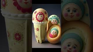 Матрёшки.AI знаком с русско-народным творчеством.
