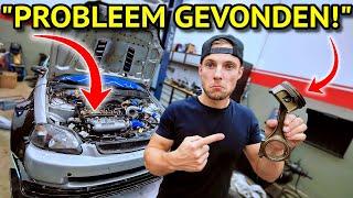 "MEER MOTOR SCHADE DAN VERWACHT?" K24 TURBO HONDA MOTOR DEMONTEREN!