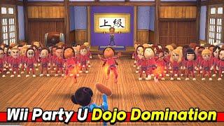 Wii Party U Dojo Domination gameplay (Advanced Difficulty) Be vigilant!! チャレンジ道場上級で遊ぶ