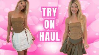 [4K] Try On Haul Skirts | Julia Celine