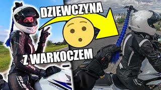 WYMIENIŁA WYDECH W SWOIM MOTOCYKLU 🫢