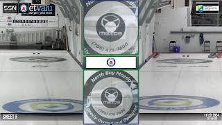 Third - Red vs Chilton - Blue, Curling Stadium - North Bay Granite Club - Sheet F