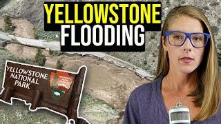 Resident describes Yellowstone flooding, destruction & panic || This Nomadic Idea