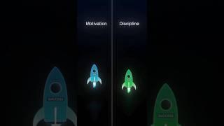 Difference between Motivation and Discipline ️ #study shorts #motivational shorts # trending