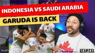 Streaming INDONESIA ARE BACK | Indonesia - Saudi Arabia | Highlights  Road To 26 reaction