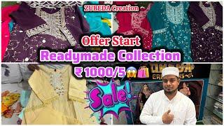 Offer Start || ₹ 1000/5 ️” Readymade Suits Collection “ Cotton , Ryon , Lawn Readymade Suits