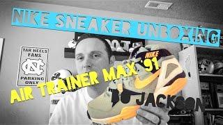 NIKE SNEAKER UNBOXING - AIR TRAINER MAX '91 "BO JACKSON"