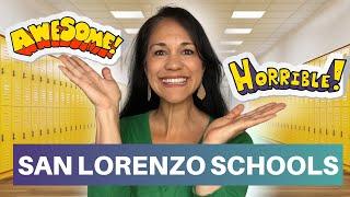 How are the San Lorenzo Schools Rated? | Living in San Lorenzo California