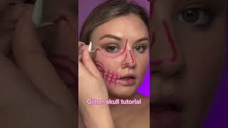 Quick Halloween makeup tutorial #halloween #halloweenmakeuplook #makeupshorts #creativemakeup