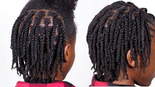 MINI TWISTS on Natural Hair 