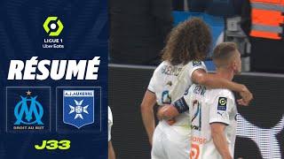 OLYMPIQUE DE MARSEILLE - AJ AUXERRE (2 - 1) - Résumé - (OM - AJA) / 2022-2023