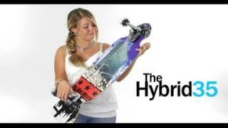 The Hybrid 35 Longboard Surf Simulator by Original Skateboards