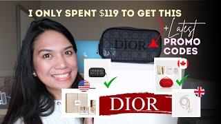 Dior Beauty Unboxing + Promo codes in US, Canada, UK| Artsy Momsy