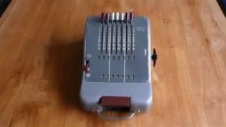 The Addimult Ziffrex adding machine