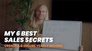 My 6 best SALES SECRETS to convert more online clients!