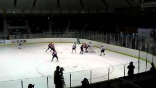 ASIA LEAGUE ICEHOCKEY2010-2011 Eagles vs Icebucks game5/Icebucks 2nd Goal