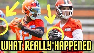 Shedeur Sanders VS Kenny Pickett QB BATTLE At Cleveland Browns Minicamp Practices
