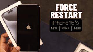 iPhone 15 Pro Max/Plus: How to Force Restart! [Soft Reset]