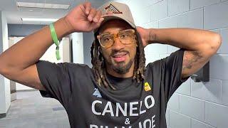 DEMETRIUS ANDRADE REACTS TO CANELO STOPPING BILLY JOE SAUNDERS VIA TKO